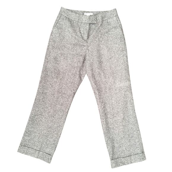 Vtg Pendleton virgin wool /silk dress pants straight leg Gray tweed 10 petite W - Picture 1 of 8